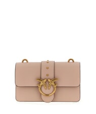 PINKO LOVE ONE CLASSIC Borsa mini in pelle a tracolla - Borse Donna