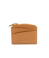 COCCINELLE ROUNDED PRINTED Portacarte piccolo in pelle con zip - Portafogli Donna