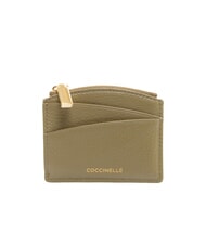 COCCINELLE ROUNDED PRINTED Portacarte piccolo in pelle con zip - Portafogli Donna