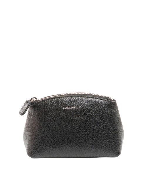 COCCINELLE AGATEA Beauty trousse in pelle Nero - Bustine & Necessaire