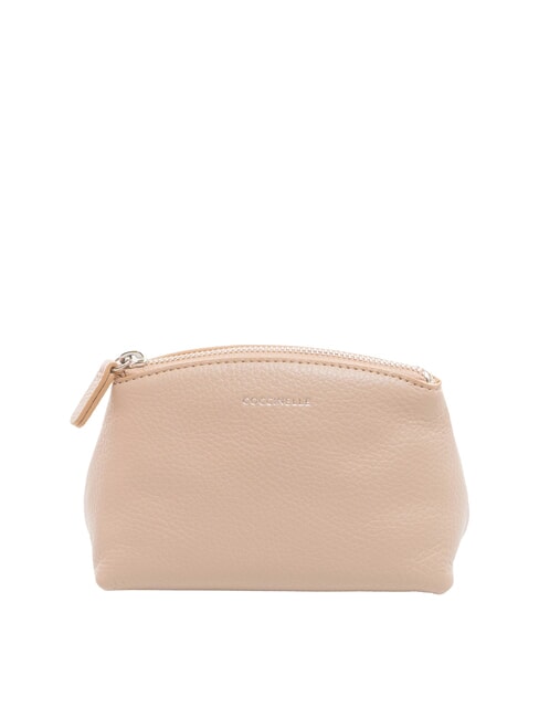 COCCINELLE AGATEA Beauty trousse in pelle rosette - Bustine & Necessaire