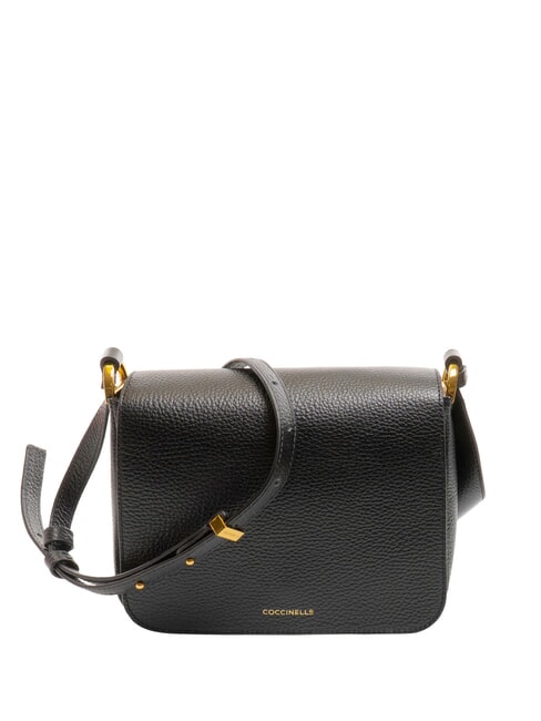 COCCINELLE ERIS Borsa mini in pelle a tracolla Nero - Borse Donna