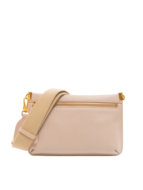 COCCINELLE HYLE Borsa piatta piccola in pelle a tracolla rosette - Borse Donna