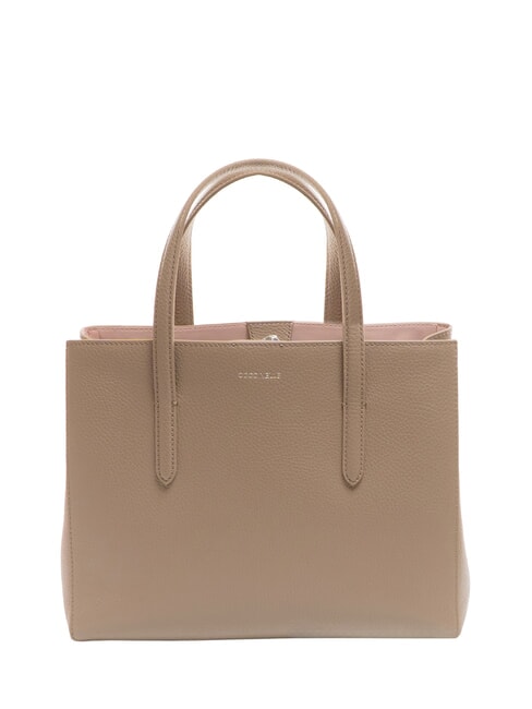 COCCINELLE SWAP Borsa in pelle con tracolla warm taupe - Borse Donna