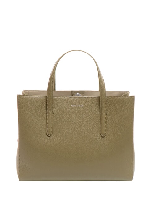 COCCINELLE SWAP Borsa in pelle con tracolla laurel green - Borse Donna