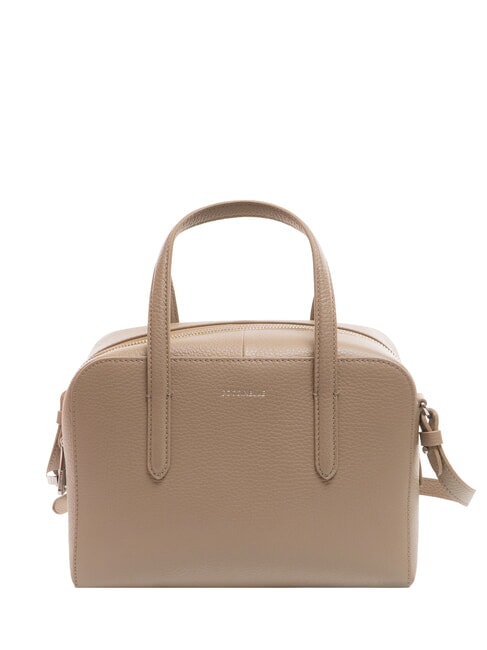 COCCINELLE SWAP Borsa a bauletto in pelle con tracolla warm taupe - Borse Donna