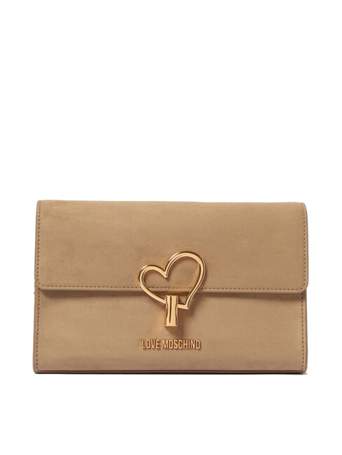 LOVE MOSCHINO SMART DAILY Borsa a tracolla con flap sabbia - Borse Donna