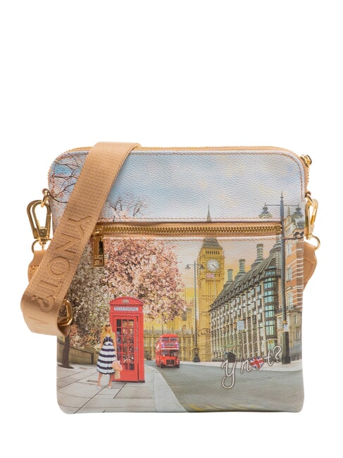 YNOT YESBAG Borsa piatta a tracolla english rose - Borse Donna