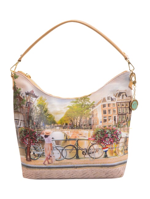 YNOT YESBAG Borsa sacca a spalla bicycles - Borse Donna