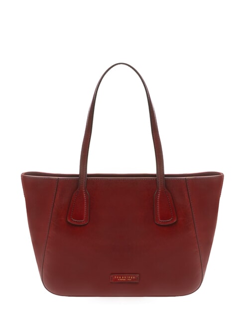 THE BRIDGE MADDALENA Shopping bag in pelle Chianti/Bordeaux/Oro          - Borse Donna