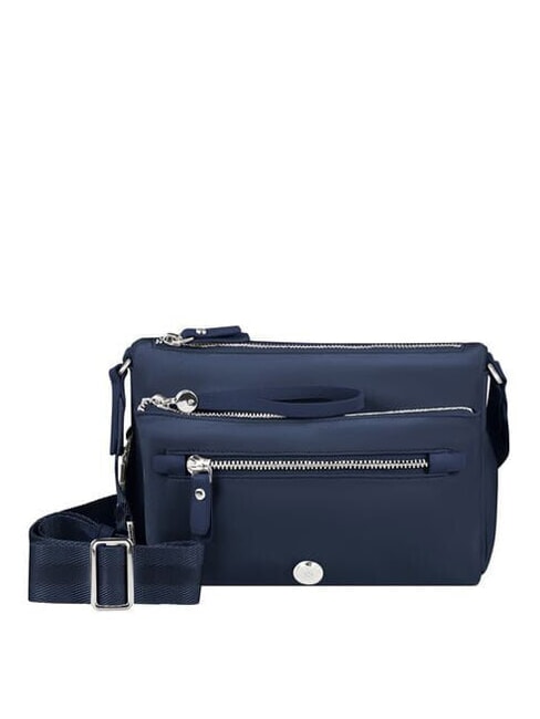 SAMSONITE KARISSA EVO Borsa a tracolla con pouch blu night - Borse Donna