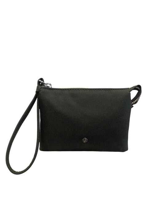 SAMSONITE POUCHY Pochette mini a 3 scomparti NERO - Borse Donna