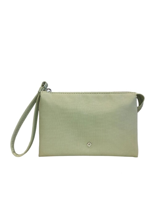SAMSONITE POUCHY Pochette media a 3 scomparti sage green - Borse Donna