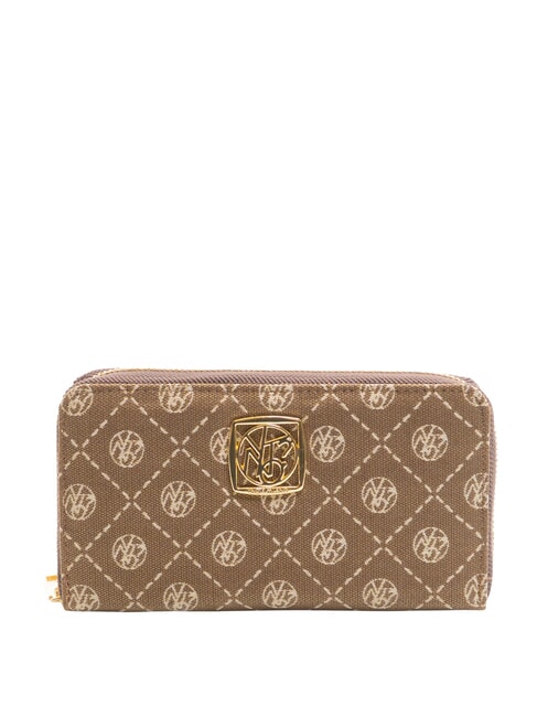 YNOT ROMANCE Portafoglio zip around almond - Portafogli Donna