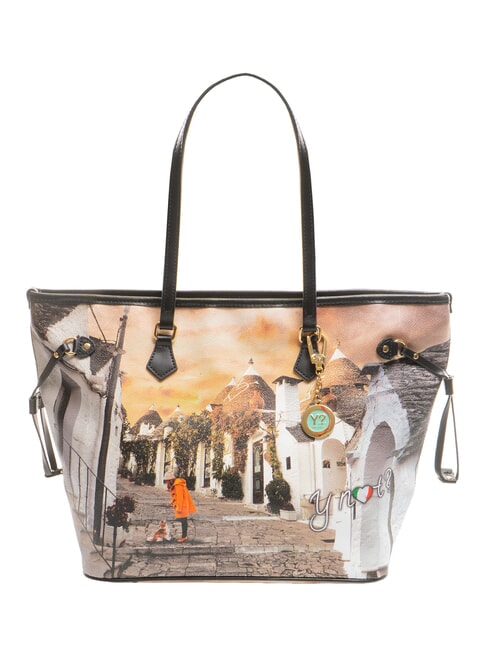 YNOT YESBAG Shopping Bag life in trulli - Borse Donna