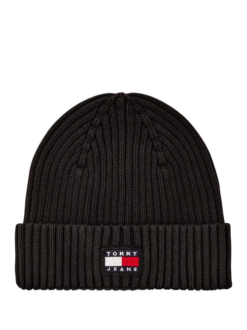 TOMMY HILFIGER TJM HERITAGE Berretto in cotone black - Cappelli