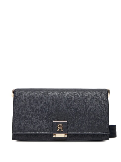TOMMY HILFIGER TH HER Mini Bag a tracolla space blue / black - Borse Donna