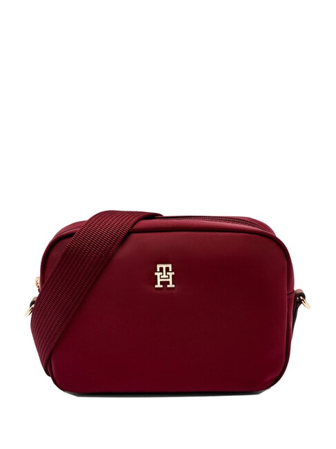 TOMMY HILFIGER POPETTE Mini Camera Bag a tracolla deep rouge - Borse Donna