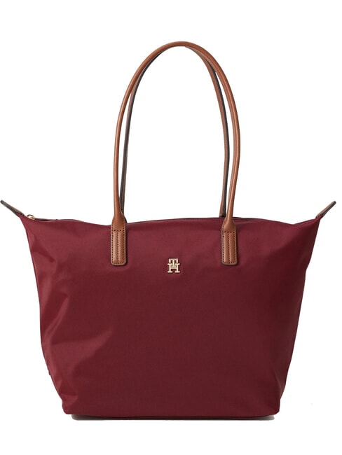 TOMMY HILFIGER POPETTE Shopping Bag deep rouge - Borse Donna