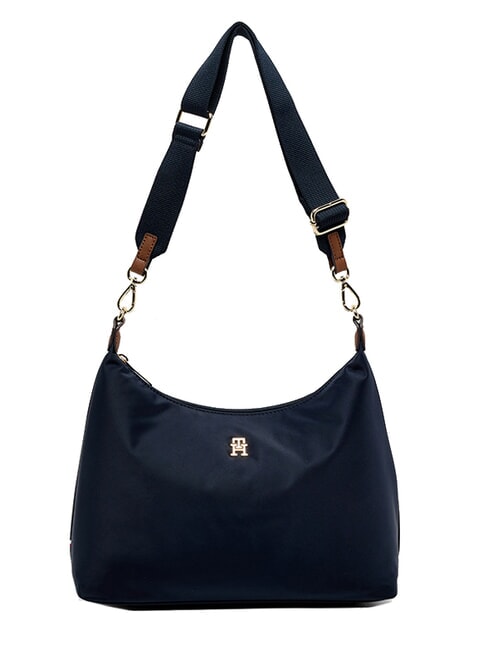 TOMMY HILFIGER POPETTE Borsa a spalla space blue / black - Borse Donna