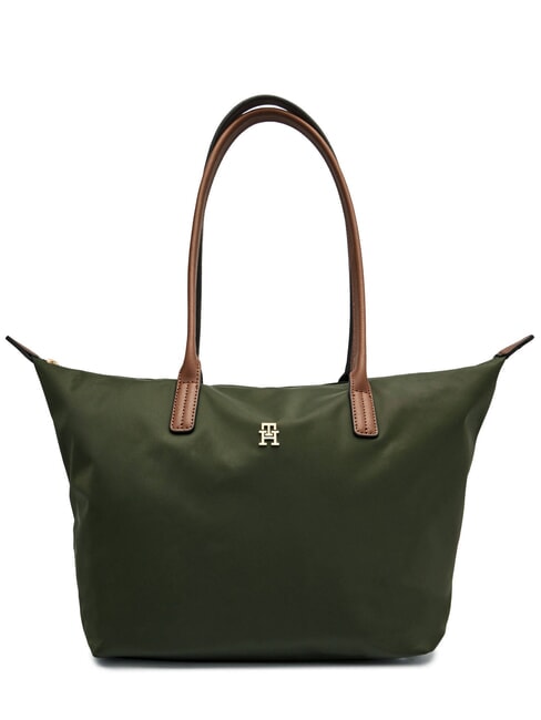 TOMMY HILFIGER POPETTE Shopping Bag huntsman green - Borse Donna