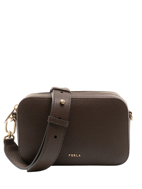 FURLA PETUNIA Mini Bag a tracolla cioccolato - Borse Donna