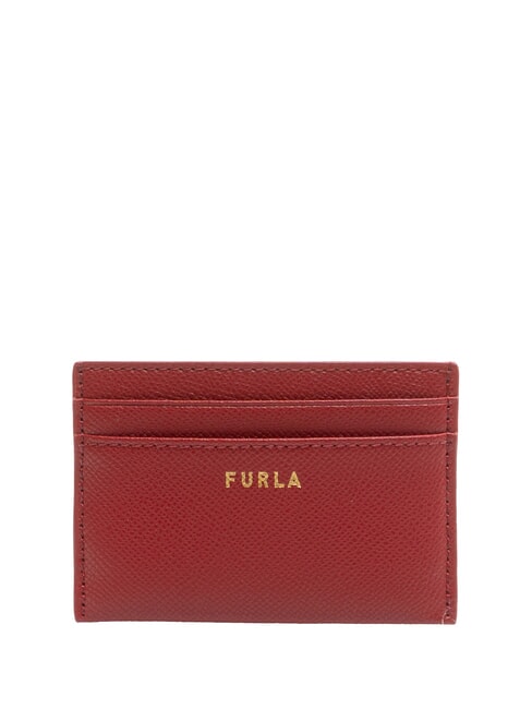 FURLA GARDENIA Portacarte in pelle stampa andromeda lacca - Portafogli Donna