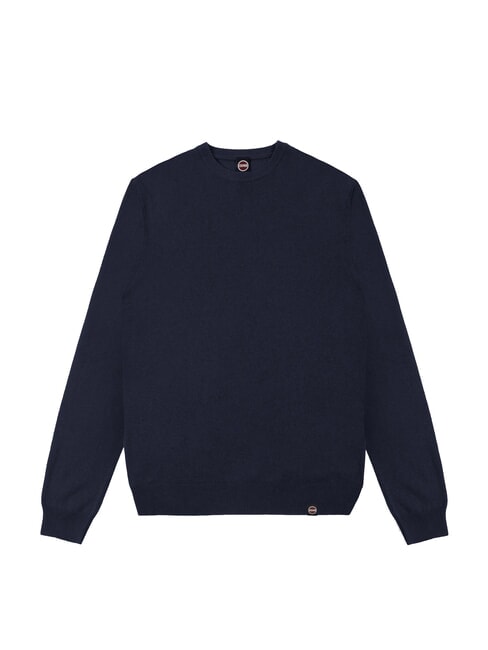 COLMAR ORIGINALS Pullover maglia rasata misto cashmere navy blue - Maglie Uomo