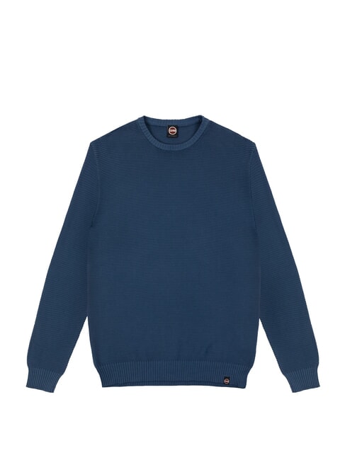 COLMAR NATURAL Pullover in cotone dark blue - Maglie Uomo