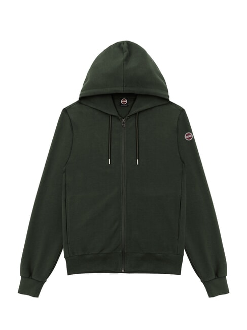 COLMAR NOWER Felpa full zip con cappuccio darkbotanical - Felpe Uomo