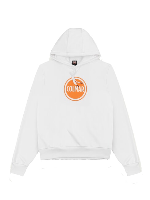 COLMAR CONNECTIVE  Felpa Hoodie white-tropico - Felpe Uomo