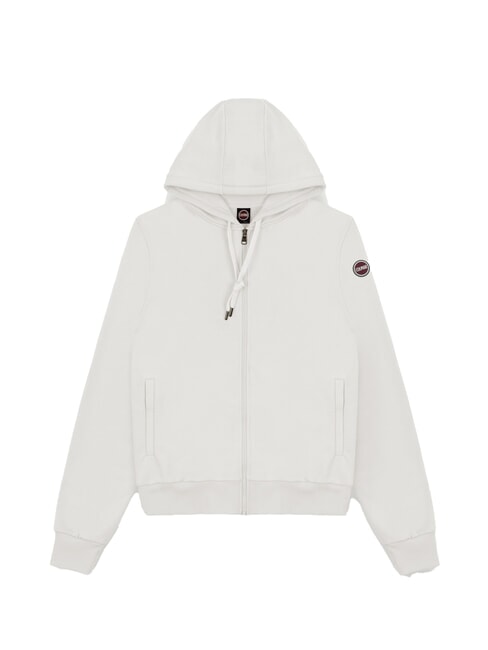 COLMAR CONNECTIVE  Felpa full zip con cappuccio white - Felpe Uomo
