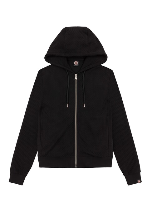 COLMAR WRAP Felpa full zip con cappuccio black - Felpe Donna