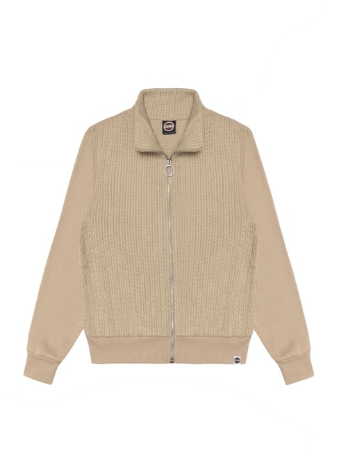 COLMAR UPPERCLASS Felpa full zip in maglia a trecce arizona - Felpe Donna