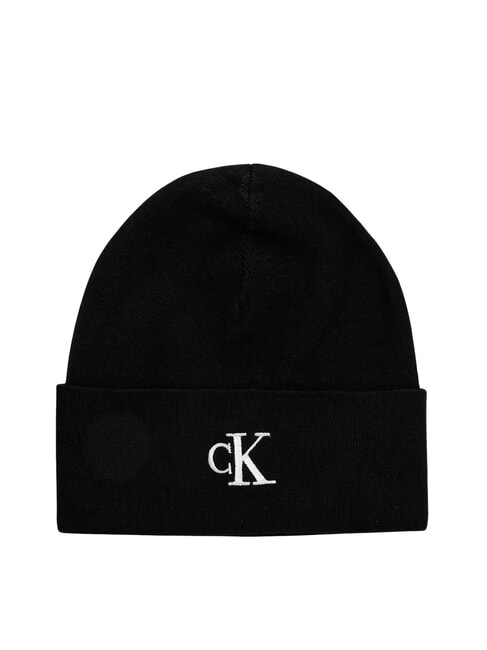CALVIN KLEIN MONOGRAM EMBROIDERY  Cappello na black - Cappelli