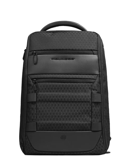 PIQUADRO HEXAGON Zaino porta PC 14" Nero - Zaini da lavoro porta PC