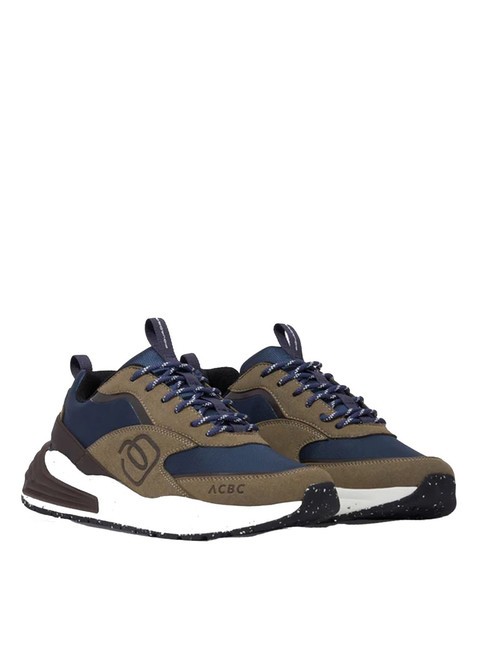 PIQUADRO CORNER 2.0 Sneakers blu/tortora - Scarpe Uomo