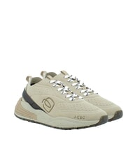 PIQUADRO CORNER 2.0 Sneakers scamosciate bianco - Scarpe Unisex - 1