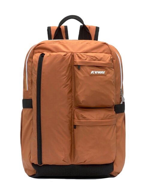 KWAY AMBERT Zaino porta pc 15.6" orange adobe - Zaini da lavoro porta PC
