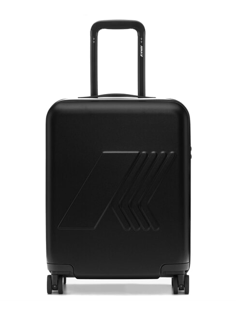 KWAY EUDOXIE LOGO Trolley Bagaglio a Mano black pure - Bagagli a mano