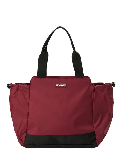 KWAY AISY Borsa tote in nylon red syrah - Borse Donna