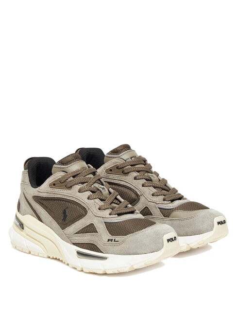 RALPH LAUREN TRACKSTER  Sneakers  tonal earth grey - Scarpe Uomo
