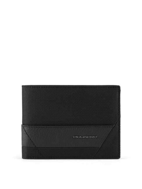 PIQUADRO TRAKAI Portafoglio Nero - Portafogli Uomo