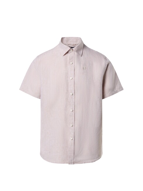 NORTH SAILS N/S Camicia in lino beige - Camicie Uomo