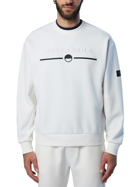 NORTH SAILS EMBROIDERY Felpa marshmallow - Felpe Uomo