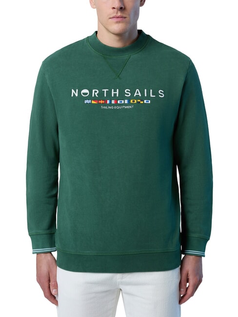 NORTH SAILS EMBROIDERY  green - Felpe Uomo