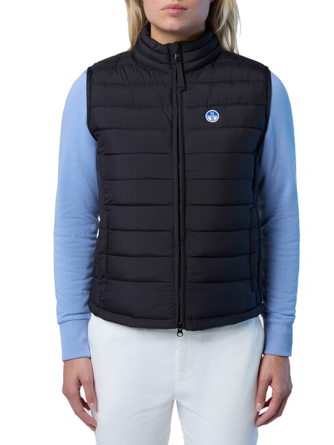 NORTH SAILS GALIA Smanicato imbottito black - Gilet Donna