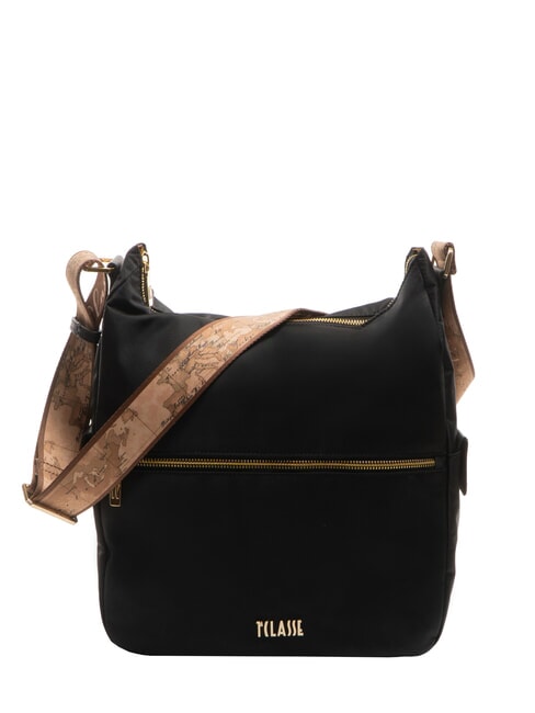 ALVIERO MARTINI PRIMA CLASSE STORMY NYLON Borsa sottospalla doppia portabilità Nero - Borse Donna