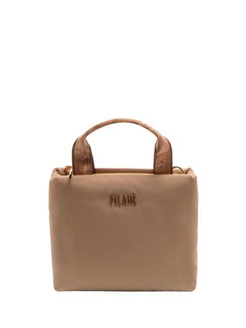ALVIERO MARTINI PRIMA CLASSE PUFFY NYLON Borsa a mano piccola con tracolla greige - Borse Donna