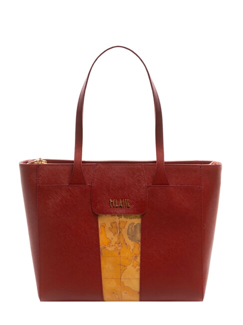 ALVIERO MARTINI PRIMA CLASSE WINDY CITY Borsa shopping grande rosso acero - Borse Donna